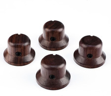 4pcs Rosewood Top Hat Guitar Volume Tone Knob...