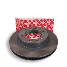 2x FEBI BILSTEIN Disque de frein Avant pour TOYOTA HILUX Pick-up (GUN1) 319mm