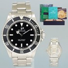 1995 MINT Rolex Submariner No-Date 2 Line Tritium Dial 14060 Steel Black 40mm