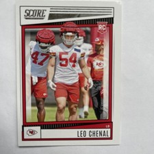 2022 SCORE LEO CHENAL ROOKIE CARD 1 BONUS RC MINT!!!!!!!!!!!!!!. rookie card picture