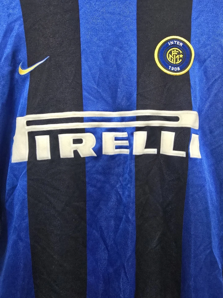 Maglia calcio Inter 2000-2001 Ronaldo #9 Nike - Immagine 3 di 4