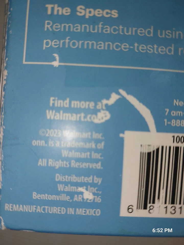  Cartucho de inyección de tinta negro ONN 950XL. Compatible HP Exp 2025 Nuevo  Foto 3 de 3