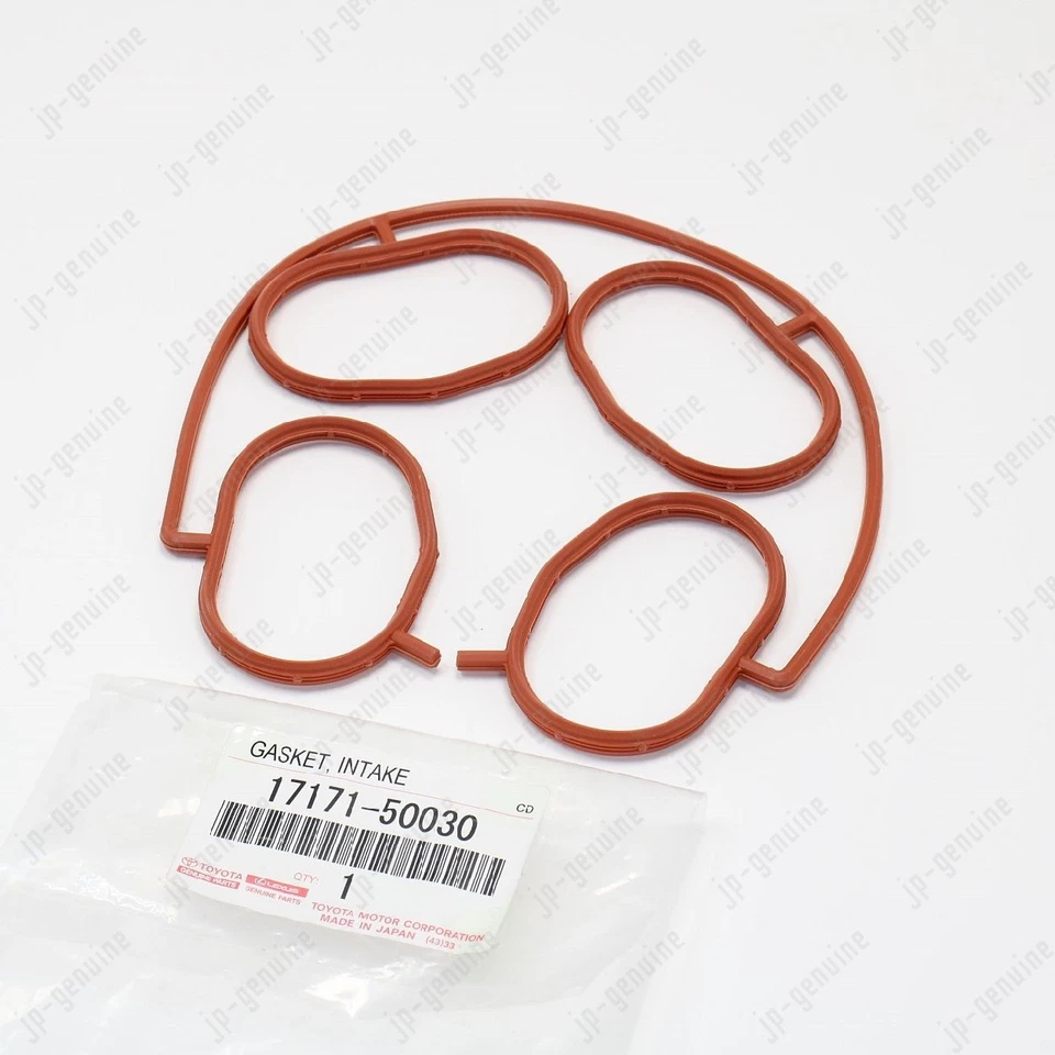 Junta de colector de admisión inferior genuina OEM Toyota Sequoia Land Cruiser 17171-50030 Foto 4 de 4