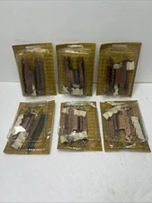6 Pairs VTG NOS Amerock T-1620-AC Antique Copper CABINET DOOR HINGES NOS