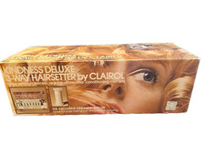 Vintage Kindness Deluxe 3-way Hairsetter by Clairol Model 400 original box 1974