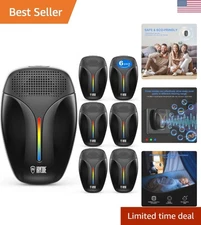 2025 Upgraded Ultrasonic Pest Repeller 6-Pack - Eco-Friendly & Effective