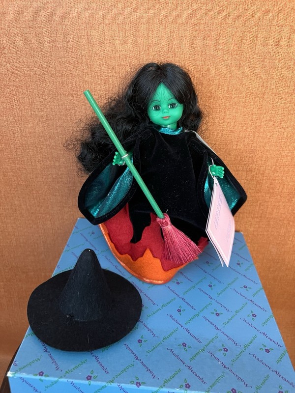 Vintage Madame Alexander 94-9 Wicked Witch Of The West 8" Doll W/ ORG Box 