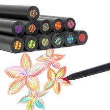 Rainbow Colored Pencils for Kids Gifts: 12 Count Christmas Stocking Stuffers,...