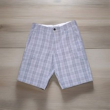 Dockers Cargo Shorts Men's Size 30 Plaid Lightweight