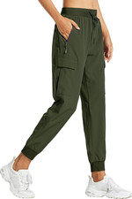 Women'S Hiking Cargo Pants Quick Dry Joggers Petitle/Regular/Tall
