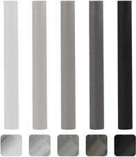 5Pcs Wax Filler Wood Repair Sticks, Grey Wood Filler Laminate Floor Repair Kit,