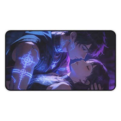Romantic Anime Mouse Pad - Desk Mat Decoration Anime - Anime Gamer Gift
