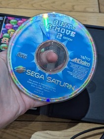 Bust-A-Move 2 Arcade Edition Sega Saturn PAL UK CIB Boxed Manual Tested Working