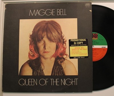 Maggie Bell Lp Queen Of The Night On Atlantic - Vg++ To Nm / Vg++ (Promo Sticker