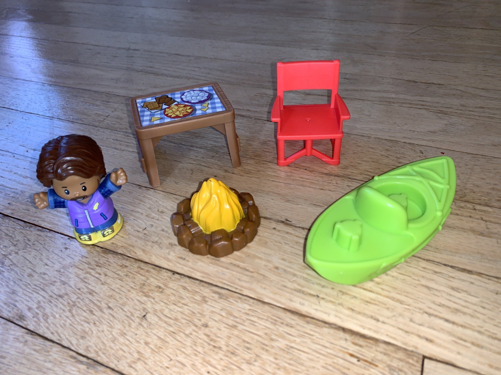 Figure Fire From 2021 Fisher Price Little People Learning Camper Pieces