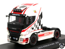 Hachette Iveco Stralis HI-WAY Truck Abarth Modell 2016 LKW Camion Showtruck 1:43