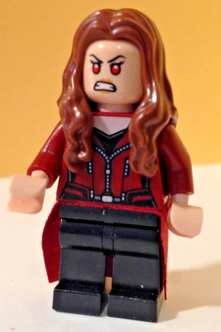 Lego sh0256 The Scarlet Witch -Minifigure-Super Heroes/Captain