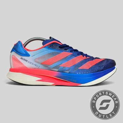 UK 10,5 - Adidas Adizero Adios Pro 2 Herren - Blau/Pink (GX3117)