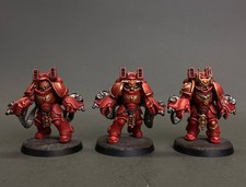Warhammer 40K Space Marines Primaris Aggressors Blood Angels Painted 3 Mini