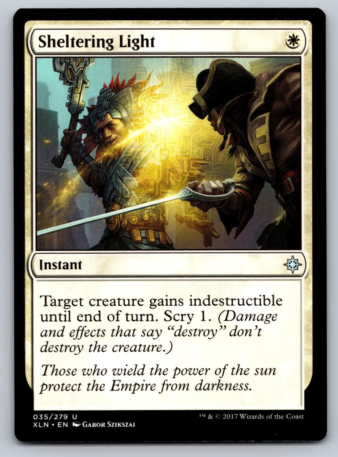 Sheltering Light 35 Uncommon Ixalan Magic: The Gathering Near Mint