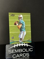 RYAN TANNEHILL 2012 TOPPS PRIME RETAIL ROOKIE #87 NRMT MIAMI DOLPHINS