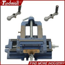 For Cross Slide Vise Drill Press Metal Milling 2 Way Clamp Machine 5"
