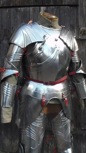Costume Armure Médiévale Demi-corps En Acier - Pour LARP, Reconstitution Ou Halloween