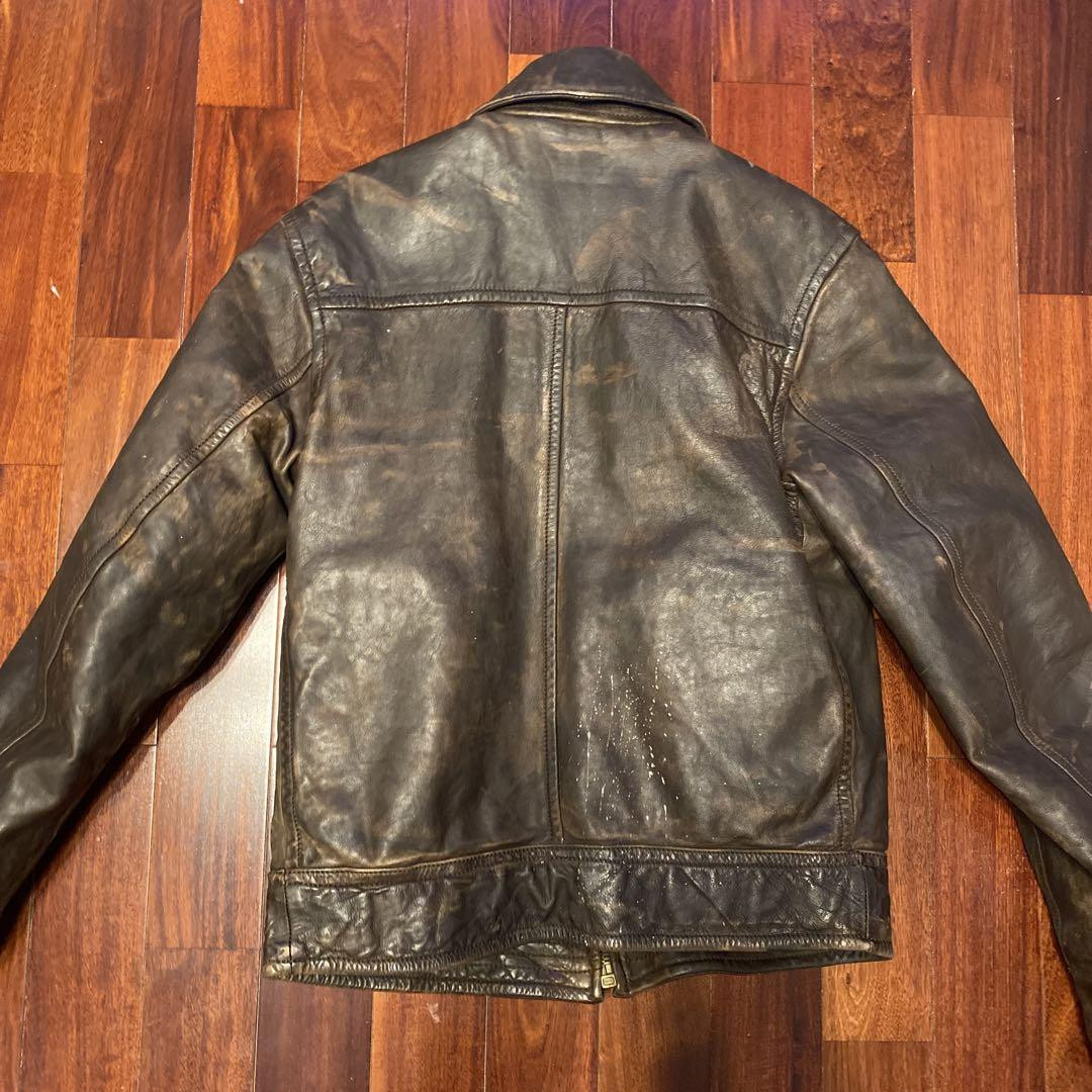 RUEHL No.925 ルール レザー ジャケット JACKET Used RUEHL No.925 Leather Jacket Single Riders Jacket Outer