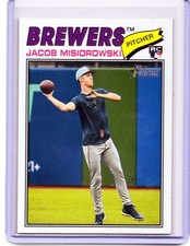 2026 Topps Heritage - Image Variation Jacob Misiorowski #144 (RC)