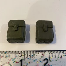 GI JOE 12”- BELT POUCH (set of 2) -1/6 Scale Dragon 21st Century PowerTeam JS