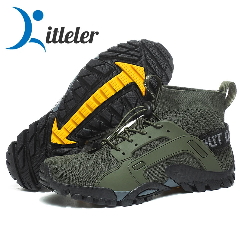 Zapatos Aqua Hombre Secado Rápido Montaña Senderismo Natación Agua Informales Tenis
