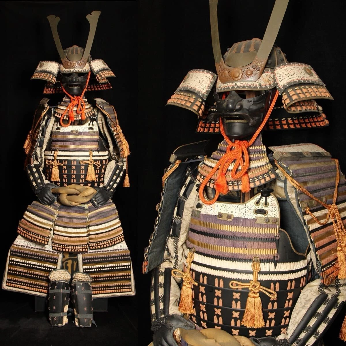 武士甲古董日本装甲| eBay