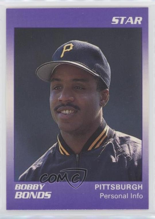 1990 Star Barry Bonds Barry Bonds Bobby Bonds (Name Spelled Bobby) #10 b5y