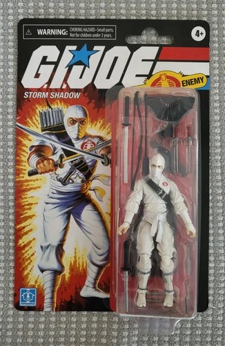 NEW Hasbro GI Joe Retro Collection Storm Shadow Walmart Exclusive 3.75” Figure