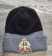 Vintage 1990s Mighty Morphin Power Rangers MMPR Youth Kids Beanie Winter Hat Cap