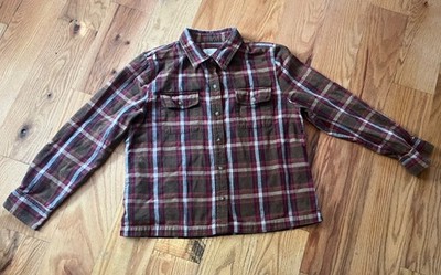 christopher and banks boys button down plaid