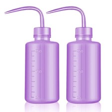 Wash Bottles - 2pcs 250ml Safety Watering Tools, Economy Plastic Squeeze Bottle,