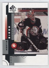 2001-02 SP Authentic Martin Biron #9 0a4