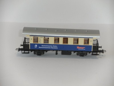 Roco 54220 Personenwagen Sondermodell ''Spielwarenmesse Nürnberg 2007'' / NEM in O