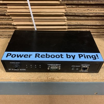 AVIOSYS IP Power 9258 4-Port Web Managed Remote Power Controller PING version