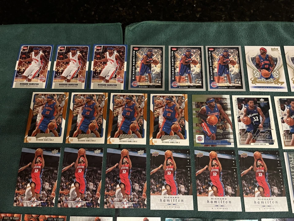 RICHARD HAMILTON LOT of 68 2008-09 cards BULLS TOPPS TREASURY UD FLEER SP BOWMAN - Image 2 of 4