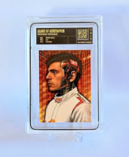 Marketplace image: GLU3TRAP GEARS OF VERSTAPPEN Max  Black Label Superfractor 1/1