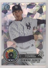 2018 Bowman Scouts' Top 100 Atomic Refractor 134/150 Gleyber Torres #BTP-4 03xg