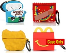 Cute Cartoon Silicone Charging Case with Carabiner for AirPods Pro 2nd/1st Gener
