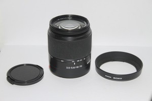 Sony DT 18-70mm F3.5-5.6 A-Mount Wide Angle Zoom Lens. See Description.