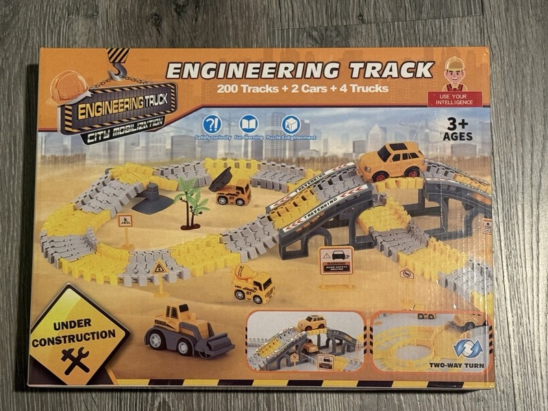 iHaHa Engineering Track Create A Road Set