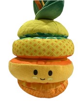 Melissa Doug Multi-Sensory Pineapple Soft Infant Stacking Toy