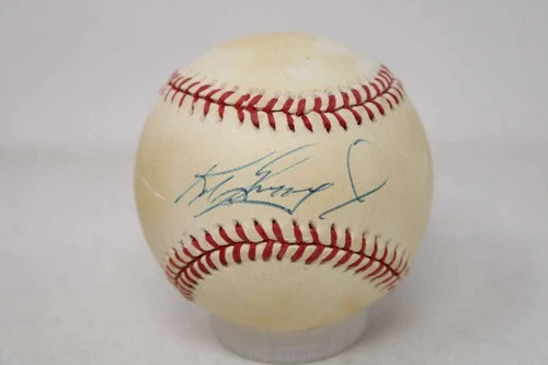 Ken Griffey Jr. Baseball PSA/DNA Authenticated Signed Mariners Older Signature