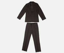 Arizona Kids Boys 2 Piece Trouser Suit Pants Jacket Black NEW Size 170 176