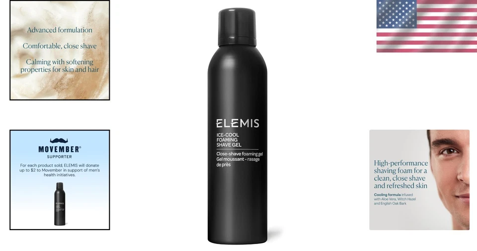 Men's Foaming Shave Gel - Cooling Formula - Image 2 of 4